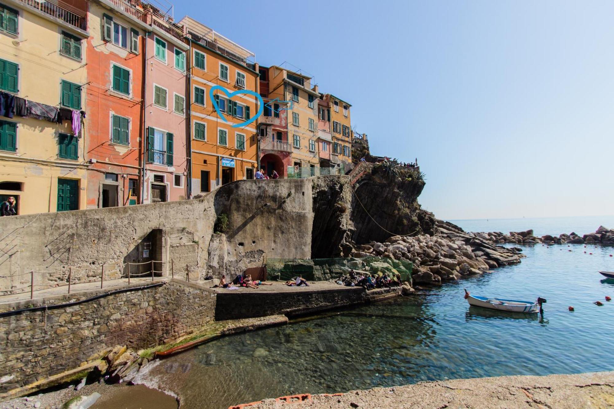Il Mare Di Ada:Seaside Apartament In Riomaggiore Exteriör bild